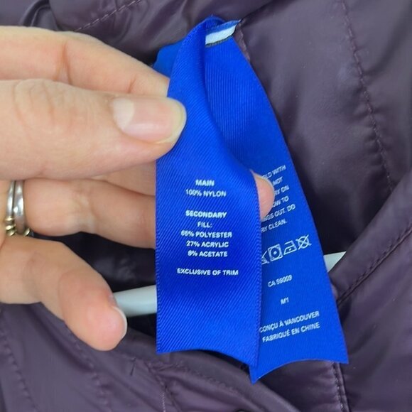 Kit & Ace Purple Quilted Jacket - Picture 4 of 6